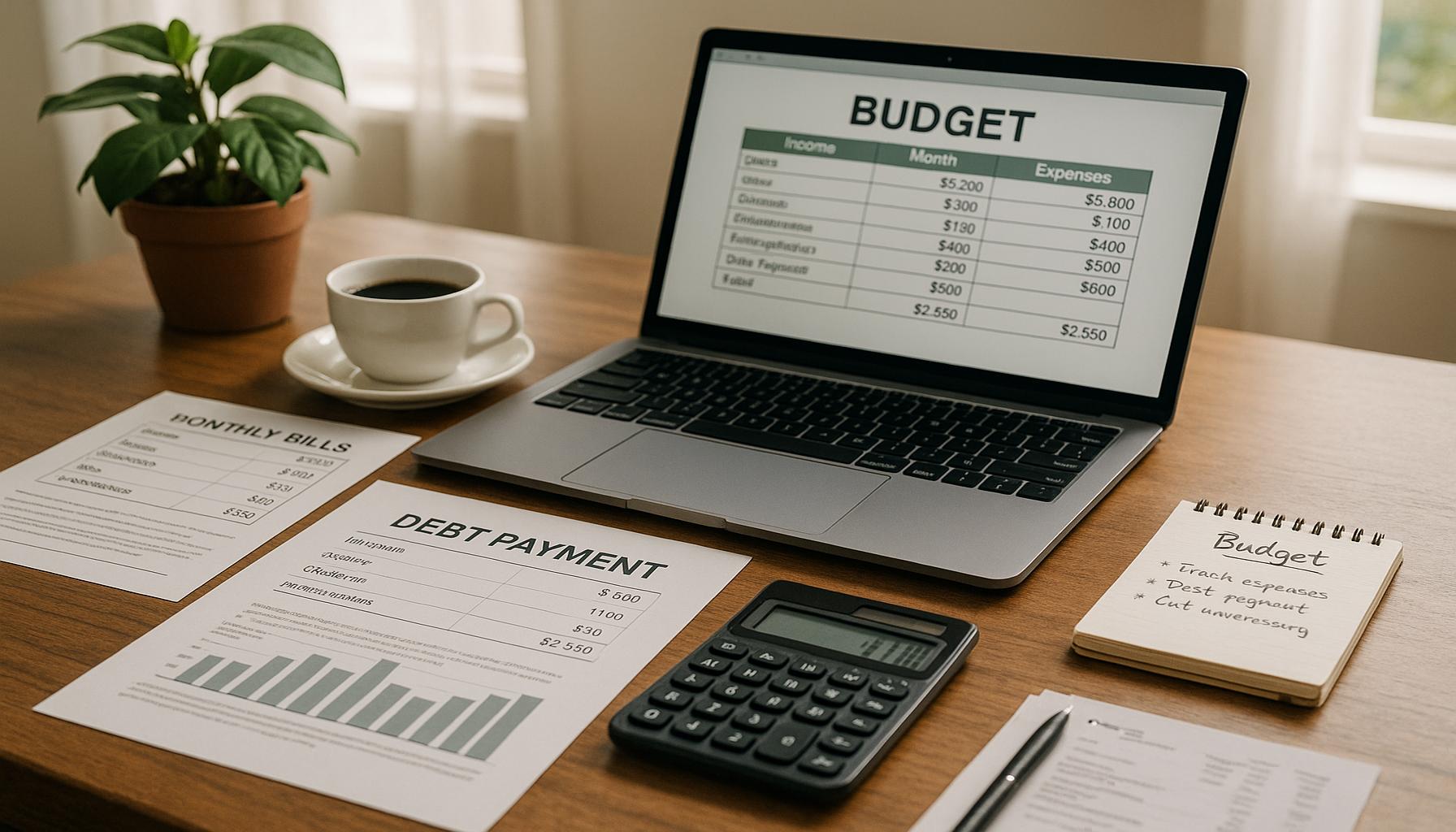 How to Create an Efficient Budget to Manage Monthly Debts